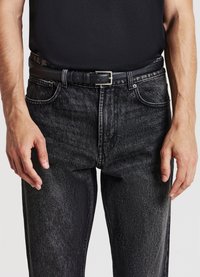 Calliope CROPPED - Jeans Tapered Fit - nero denim