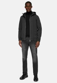 Boggi Milano B TECH FULL ZIP DOUBLE IN SCUBA - Jaka ar rāvējslēdzēju - black