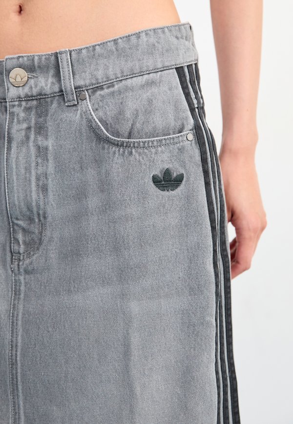 LONG SKIRT - Denim skirt3