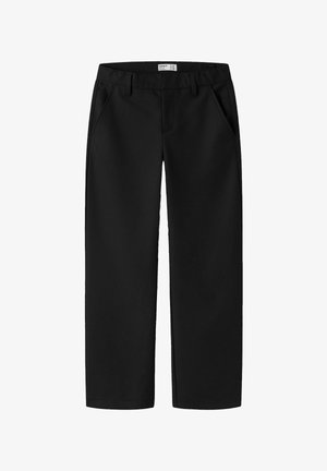Name it, TROUSERS REGULAR FIT - Nohavice - black