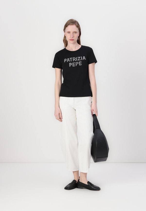 MAGLIA ASPETTO GENERIC - Print T-shirt - nero4