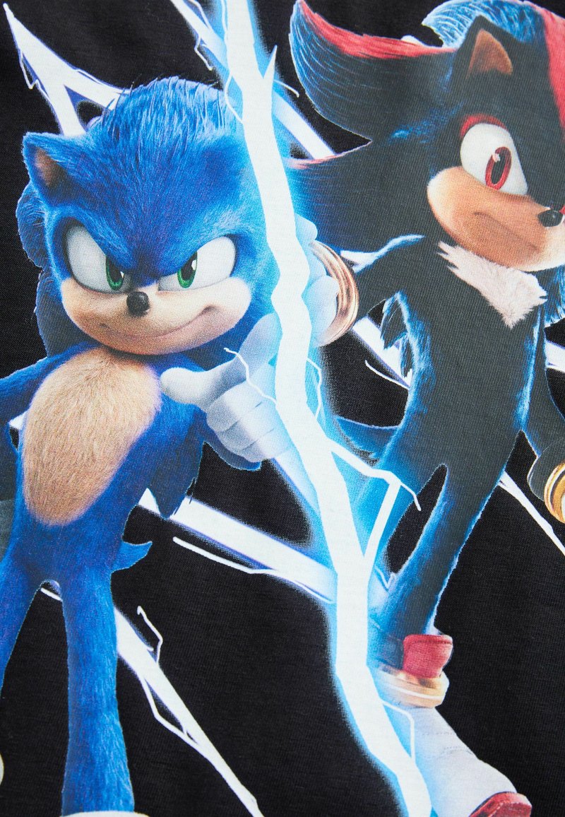 SONIC THE HEDGEHOG T-shirt da ragazzo | Confezione da 3 magliette multipack per bambini | 100% cotone abbigliamento Sonic, Tails e Knuckles | Merchandise ufficiale Sonic, multicolore, 9-10 Anni