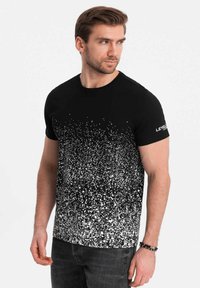 Ombre T-Shirt print - black