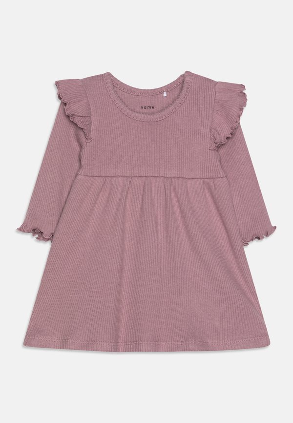 NBFTORIN DRESS - Jersey dress - elderberry