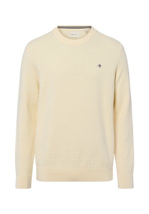 CREW NECK - Strickpullover - vanille