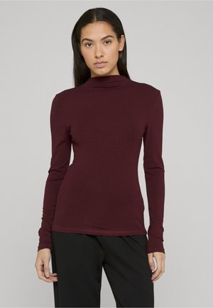 SOFT TOUCH - Topper langermet - bordeaux