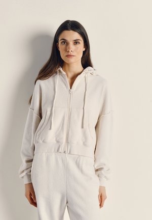 BOBYPARK - Sudadera con cremallera - ecru