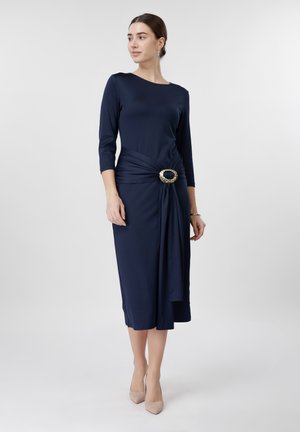 Anna Field Vestito di maglina - navy