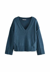 Pullover - blue chambray