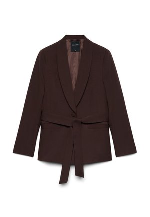 Calliope, GIACCA TINTA UNITA - Blazer - cioccolato scuro