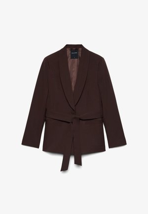 Calliope, GIACCA TINTA UNITA - Blazer - cioccolato scuro