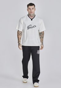 SIKSILK FOOTBALL  - T-shirt imprimé - ecru