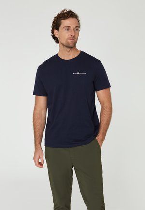 LOGO BOWMAN - T-shirt - bas - dark navy