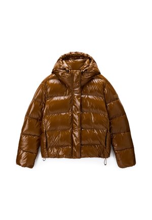 Napapijri, GLANE MIRROR PUFFER - Пухено яке - medium brown