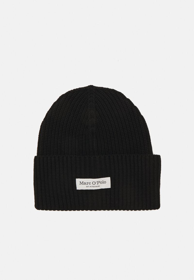 Marc O'Polo BEANIE FOLD-UP - Lue - black