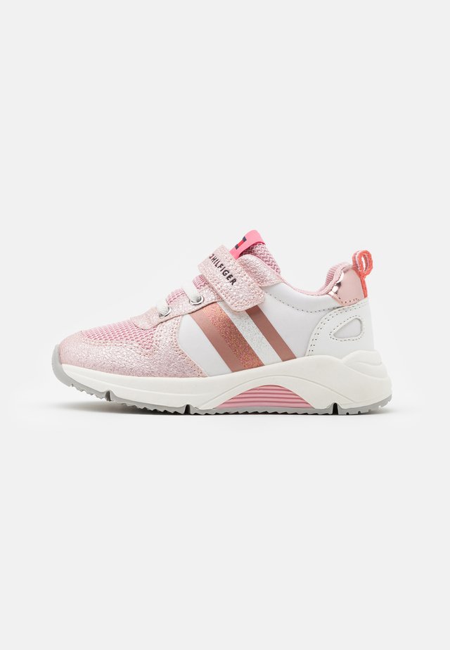 Sneaker low - pink/white