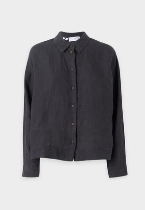 Selected Femme SLFLINNIE SHIRT - Nööpidega pluus - black