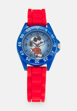 WATCH SNOOPY KIDS TIME UNISEX - Watch - red