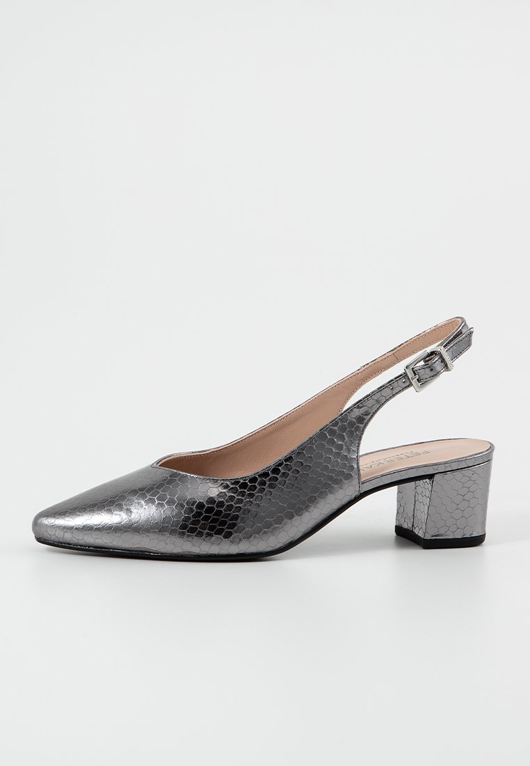 Peter Kaiser Klassieke pumps zilverkleurig Peter Kaiser Klassieke pumps zilverkleurig