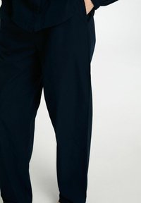 Selected Femme SLFBLAIR - Tygbyxor - dark sapphire