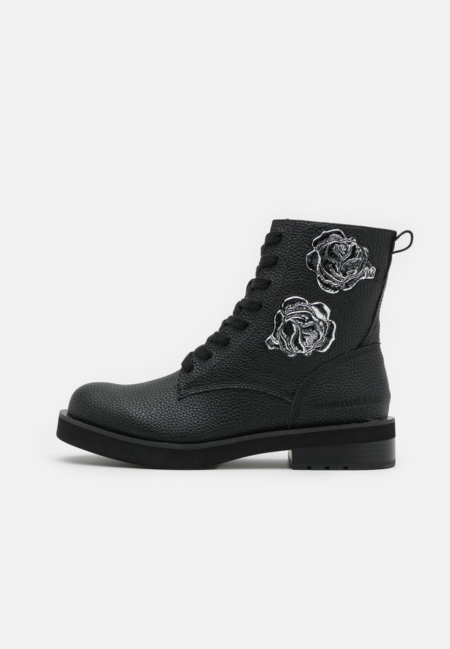 NEBI - Platform ankle boots - black