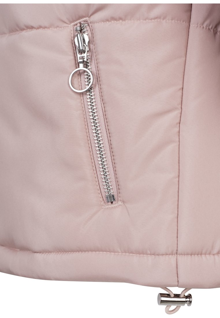 Urban Classics LADIES OVERSIZED HIGH NECK JACKET Lett Urban Classics LADIES OVERSIZED HIGH NECK JACKET - Lett jakke - rose