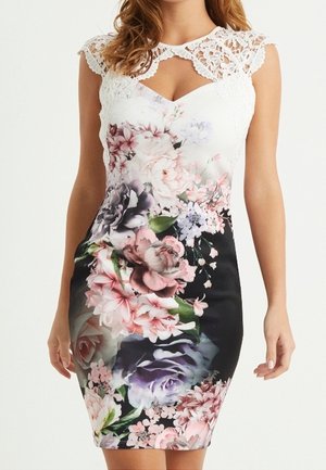 Koktejlové šaty / šaty na párty - white