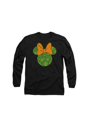 MINNIE MOUSE ST PATRICK'S DAY SHAMROCK EARS - Long sleeved top - black