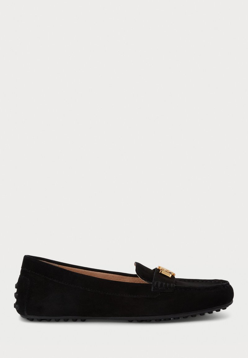 Lauren Ralph Lauren BARNSBURY SUEDE LOAFER - Moccasins - black