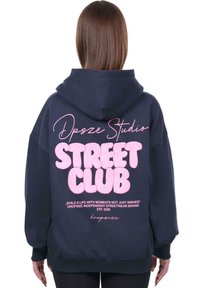 Dropsize STREET CLUB - Sweat à capuche - dark navy