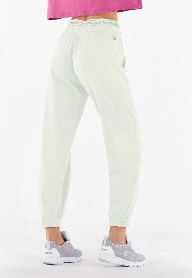 Freddy Pantaloni sportivi white/avorio Zalando