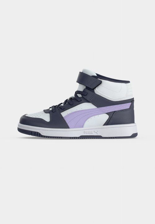 PUMA REBOUND SLAM MID UNISEX - Zapatillas altas - inky depths/light lavender/white — foto 2