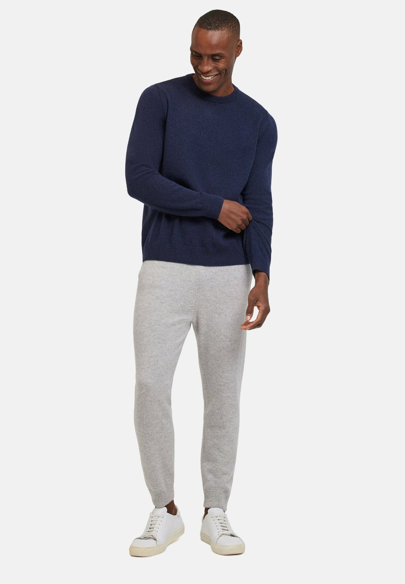 FALKE Basic Lambswool Crew - Trui - space blue