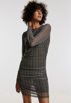 FRANA - Freizeitkleid - braun/schwarz