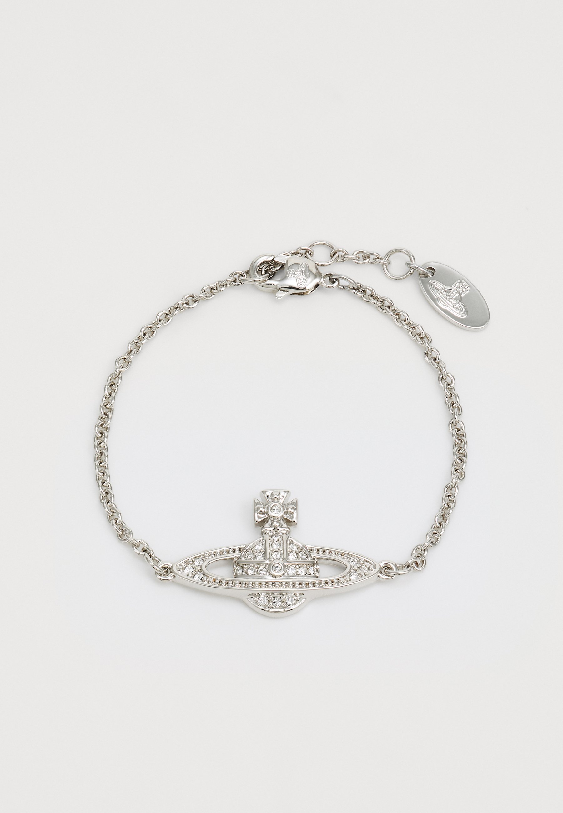 アクセサリー Vivienne Westwood bracelet Vivienne Westwood MINI RELIEF CHAIN BRACELET - Pulsera - silver