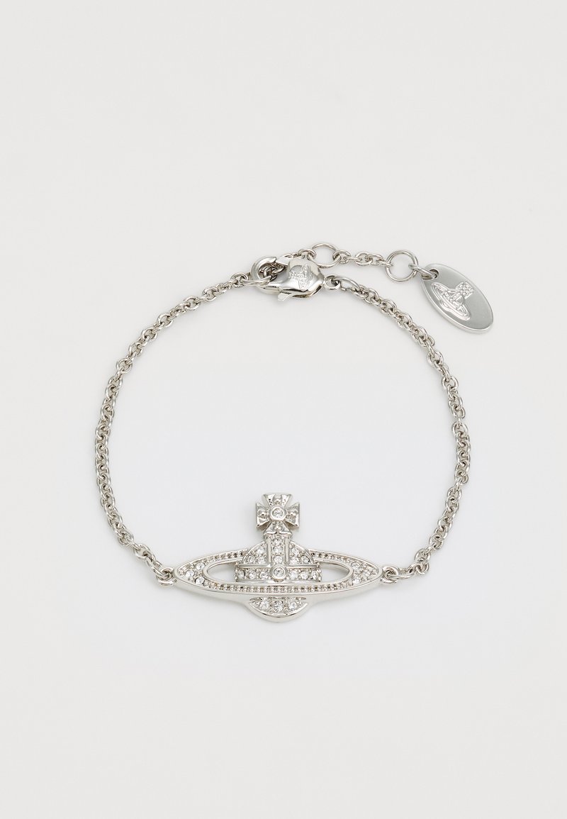 Vivienne Westwood MINI RELIEF CHAIN BRACELET - Βραχιόλι - silver-coloured