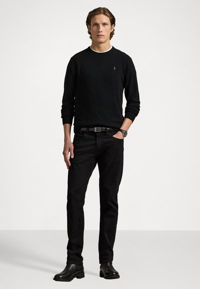 Polo Ralph Lauren WOOL CREWNECK SWEATER - Trui - black