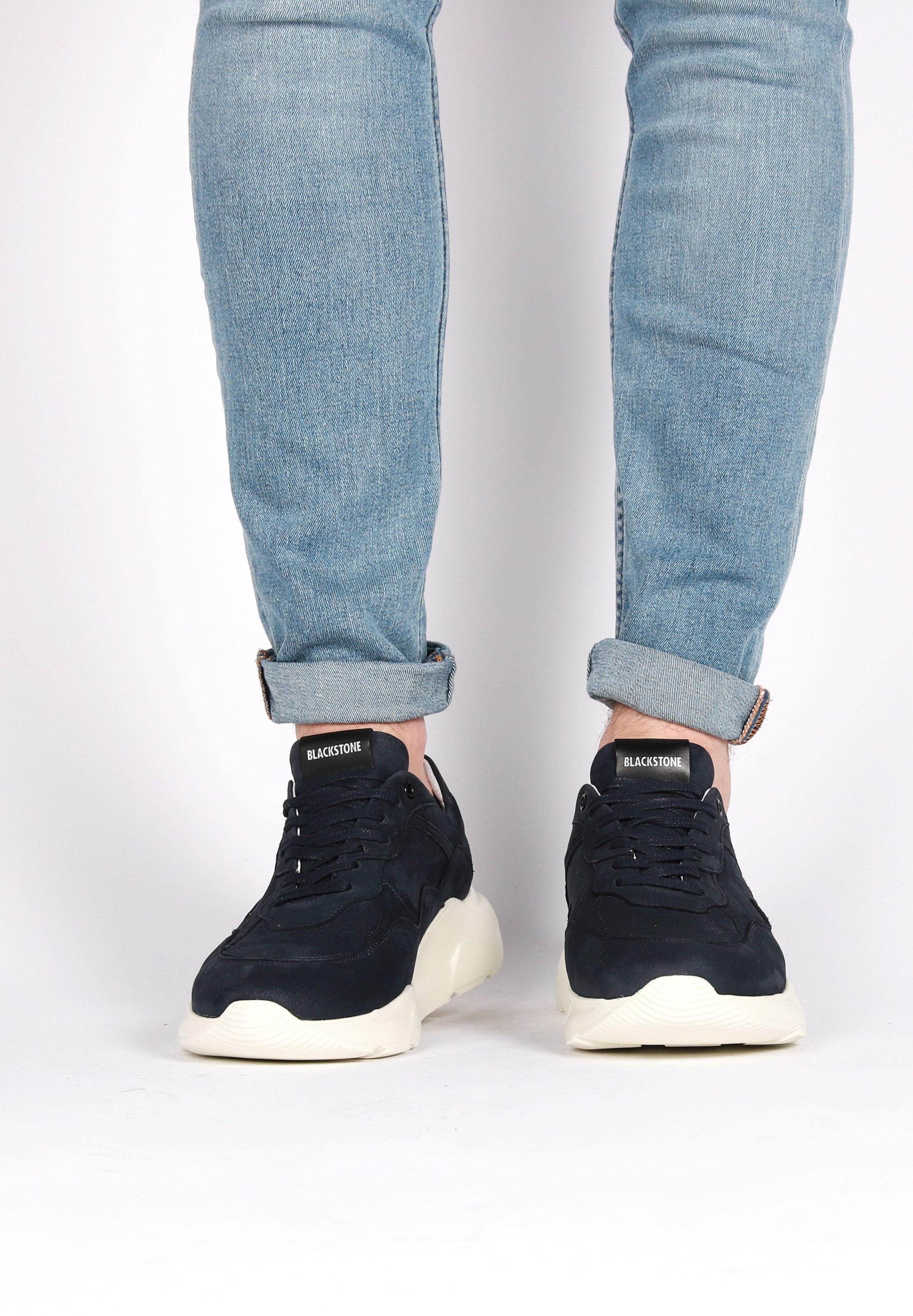 Blauwe BLACKSTONE Sneakers PM56 | Omoda
