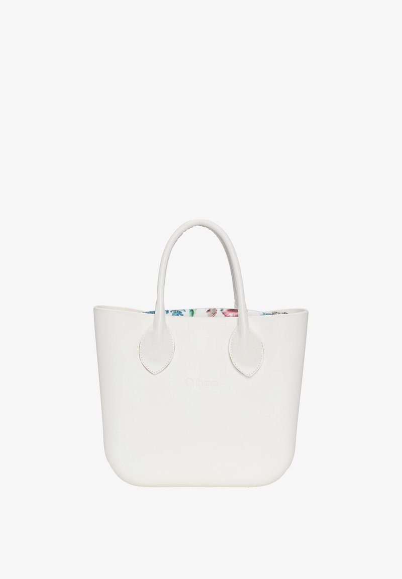 O Bag Handbag - white plain