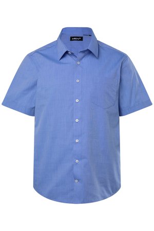 Men Plus, MEN+ BUSINESSHEMD, HALBARM, EASYCARE, KENTKRAGEN, COMFORT FIT, BIS 8 XL - Chemise - light blue