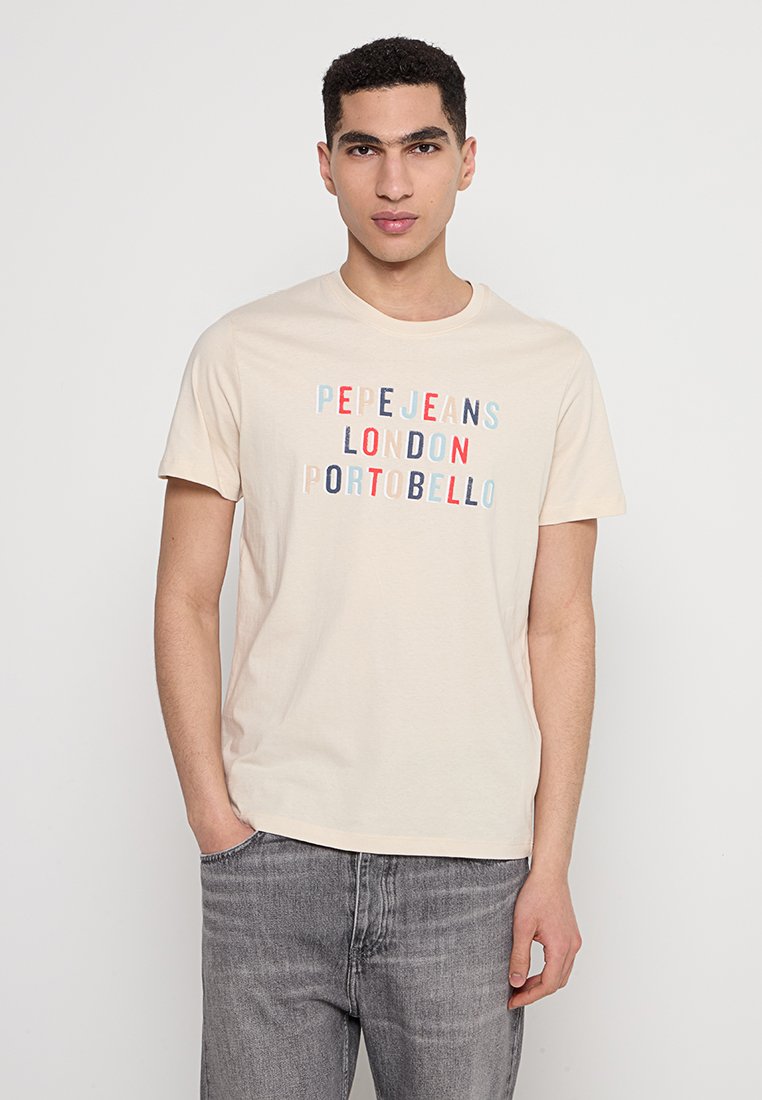Pepe Jeans T-shirt print beige