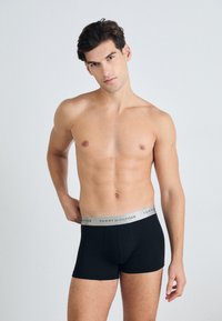 Tommy Hilfiger SIGNATURE TRUNK METALLIC 3 PACK - Chiloți boxer - light cast/antique silver/dark ash