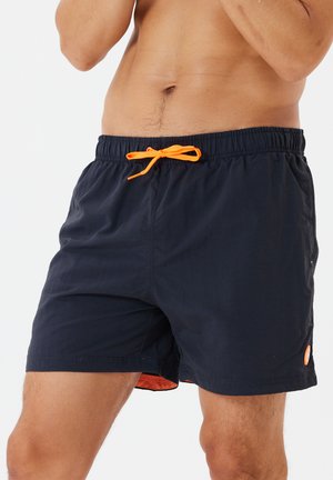 Badeshorts - antracite flash orange