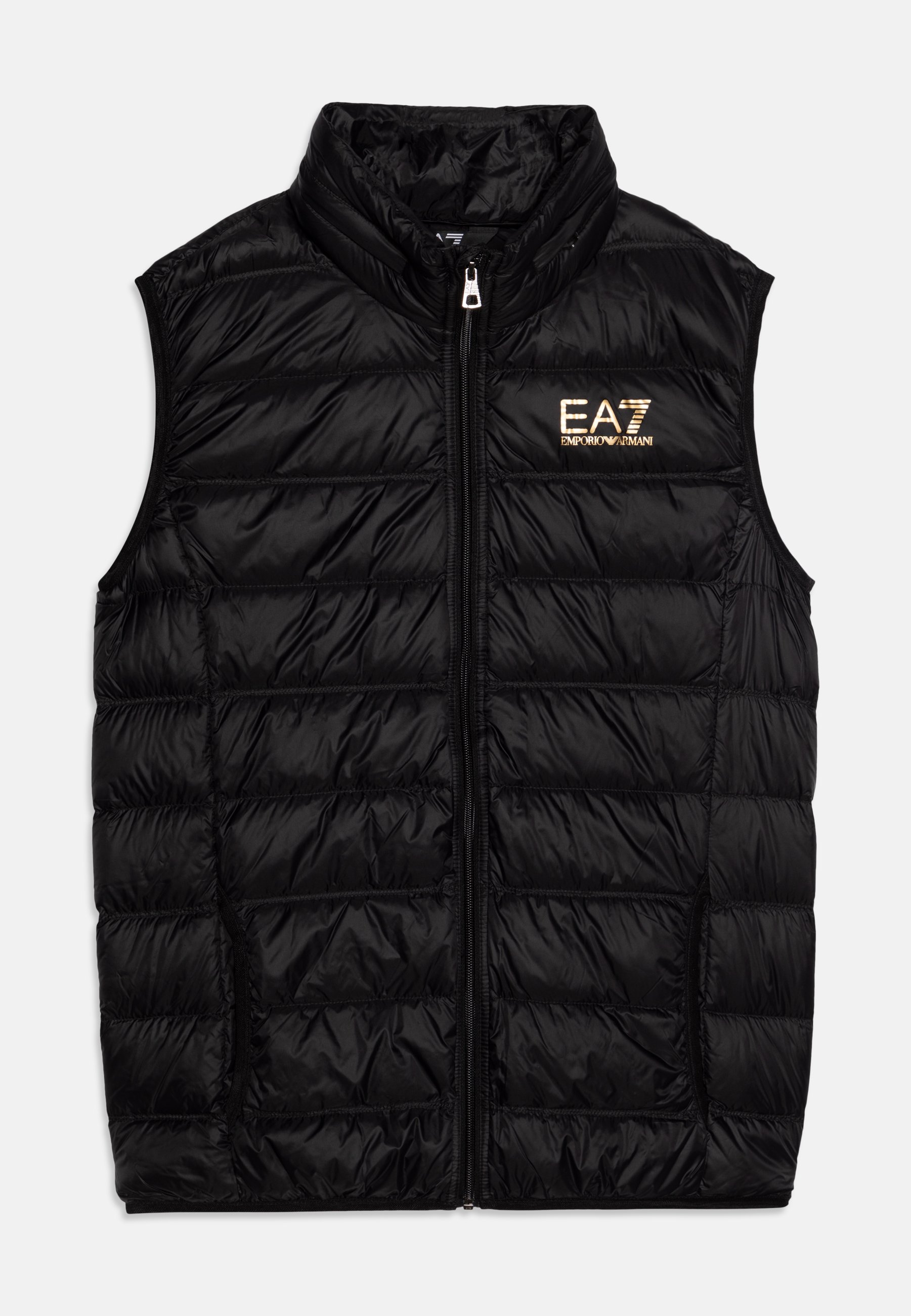 EA7 Emporio Armani GILET UNISEX - Weste - black/schwarz - Zalando.de