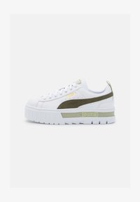 Não selecionado, white/dark green moss