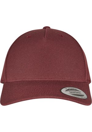 YP CLASSICS 5-PANEL CURVED VISOR SNAPBACK - Kšiltovka - maroon