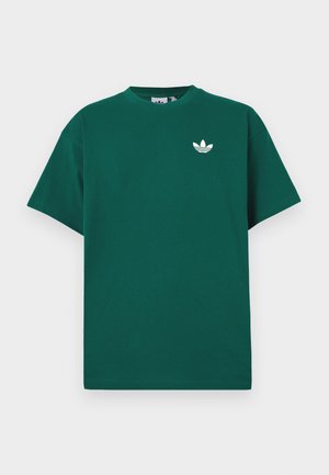 adidas Originals RETRO RUNNING UNISEX - T-shirts print - collegiate green