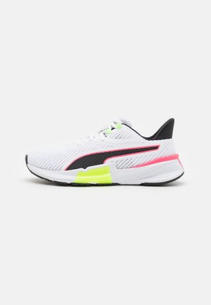 Puma PWRFRAME TR - Scarpe da allenamento - white/fizzy apple