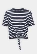 Only Onlmay S/S Short Knot Top Box Jrs-Camiseta Deportiva Para Niño