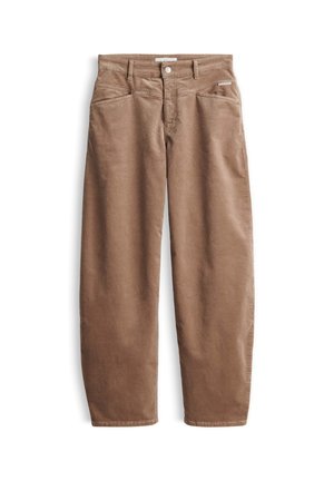 OPUS PANTS, MID RISE OVALES BEIN - Broek - light mocca